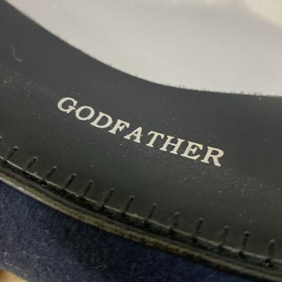 Alberto Celini vintage wool navy godfather fedora hat - Picture 7 of 7